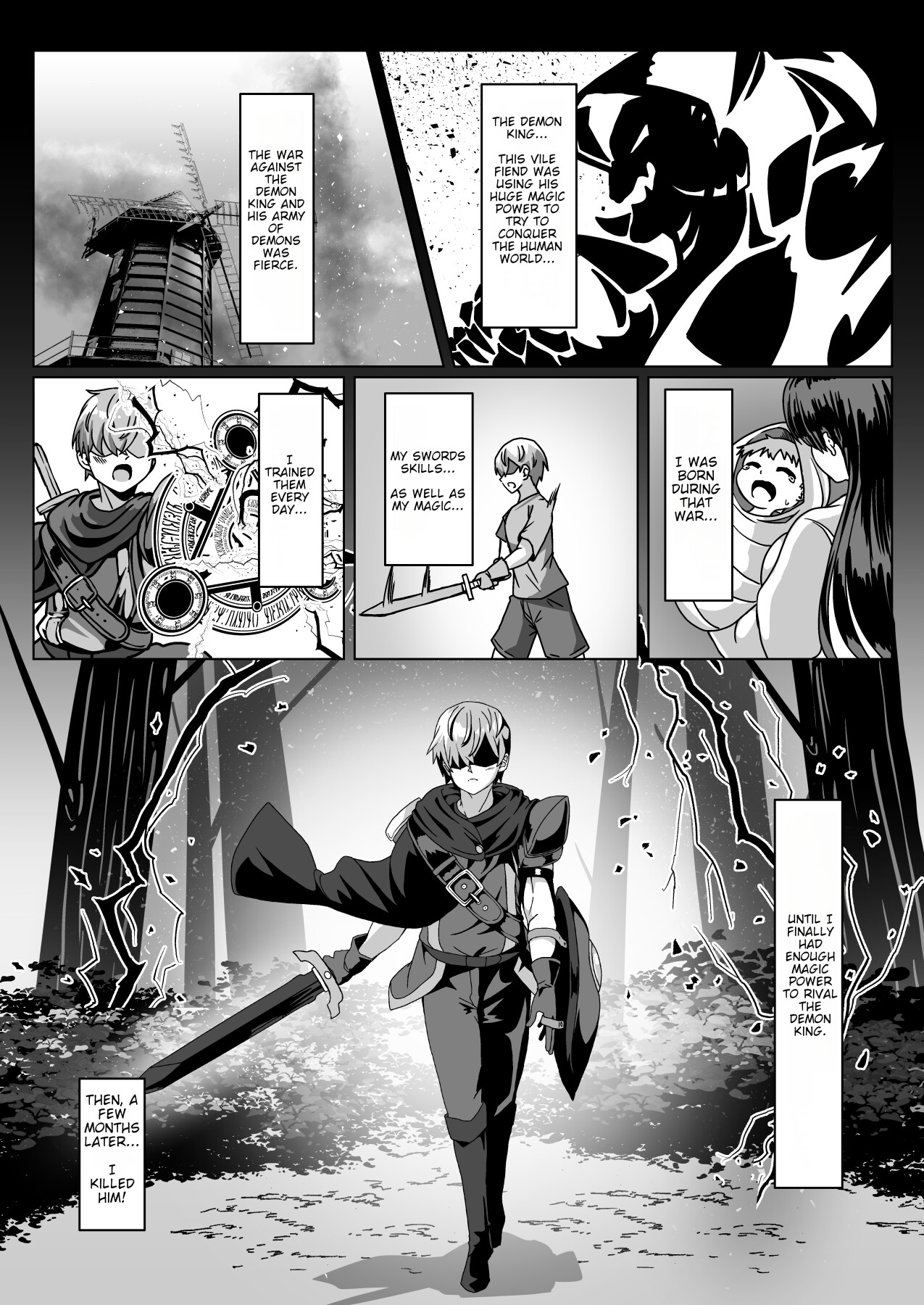 Hentai Manga Comic-The End of the Hero who hid a Demon: Volume 1-Read-3